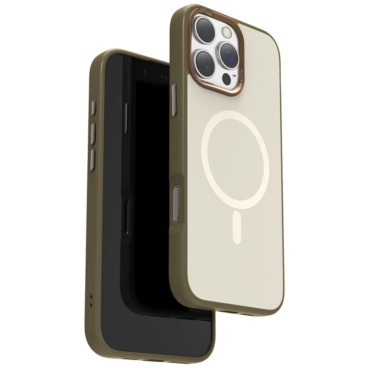 URR Apple iPhone 16 Pro Max Matte Pure Glass Magsafe Kapak